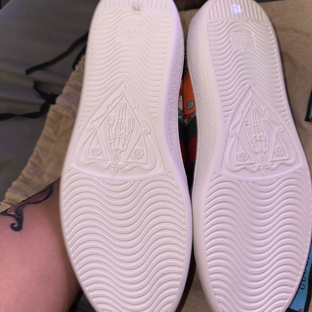 Mens donald duck ace gucci shoes